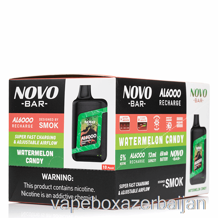 Vape Baku [10-Pack] SMOK Novo Bar AL6000 Disposable